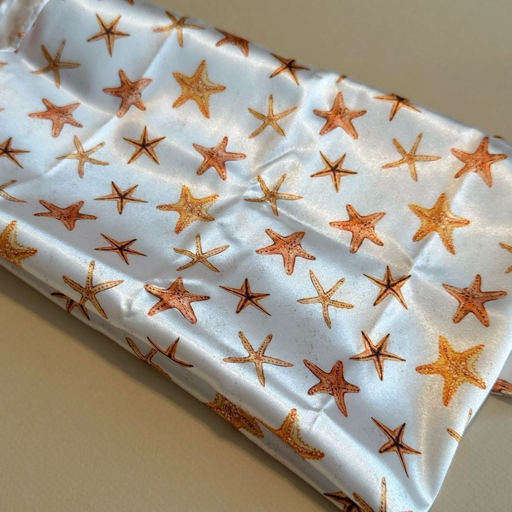 Star Patterned Scarf H1 - Picture 2 of 4